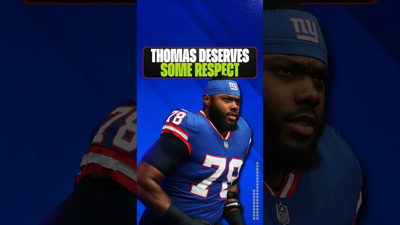 Andrew Thomas deserves far more respect in NFL rankings... #Giants episode artwork