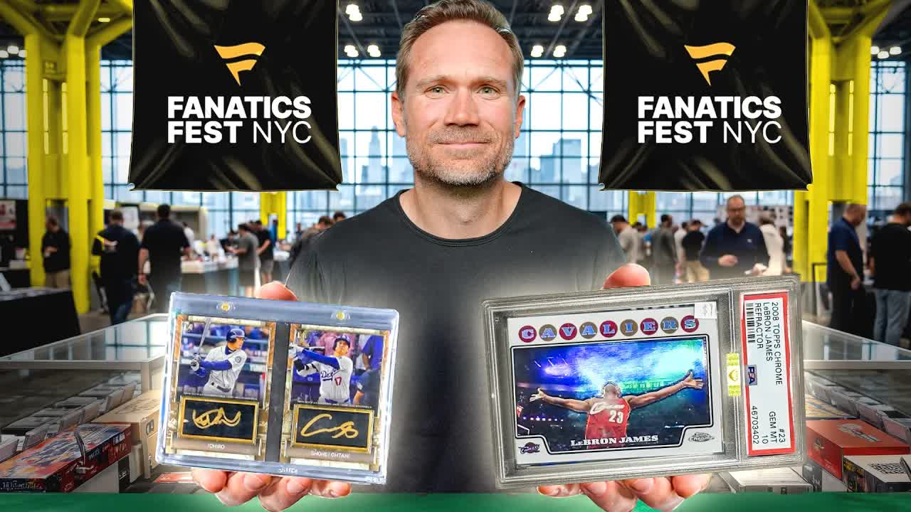 $100,000+ in Cards Walked Up to Me at Fanatics Fest NYC!