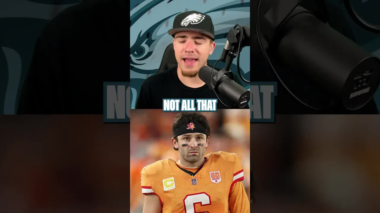 Baker Mayfield Should Research Quinyon Mitchell Before Talking Smack #PhiladelphiaEagles #NFLNews episode artwork