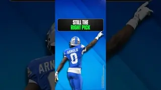 Terrion Arnold was still one of the biggest steals on draft night... #DetroitLions