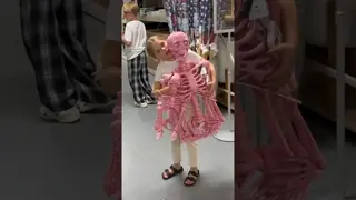 We HAD to get Misses Penelope and baby Penelope RIGHT?! 🤣💀 #vlog #shopping #halloween