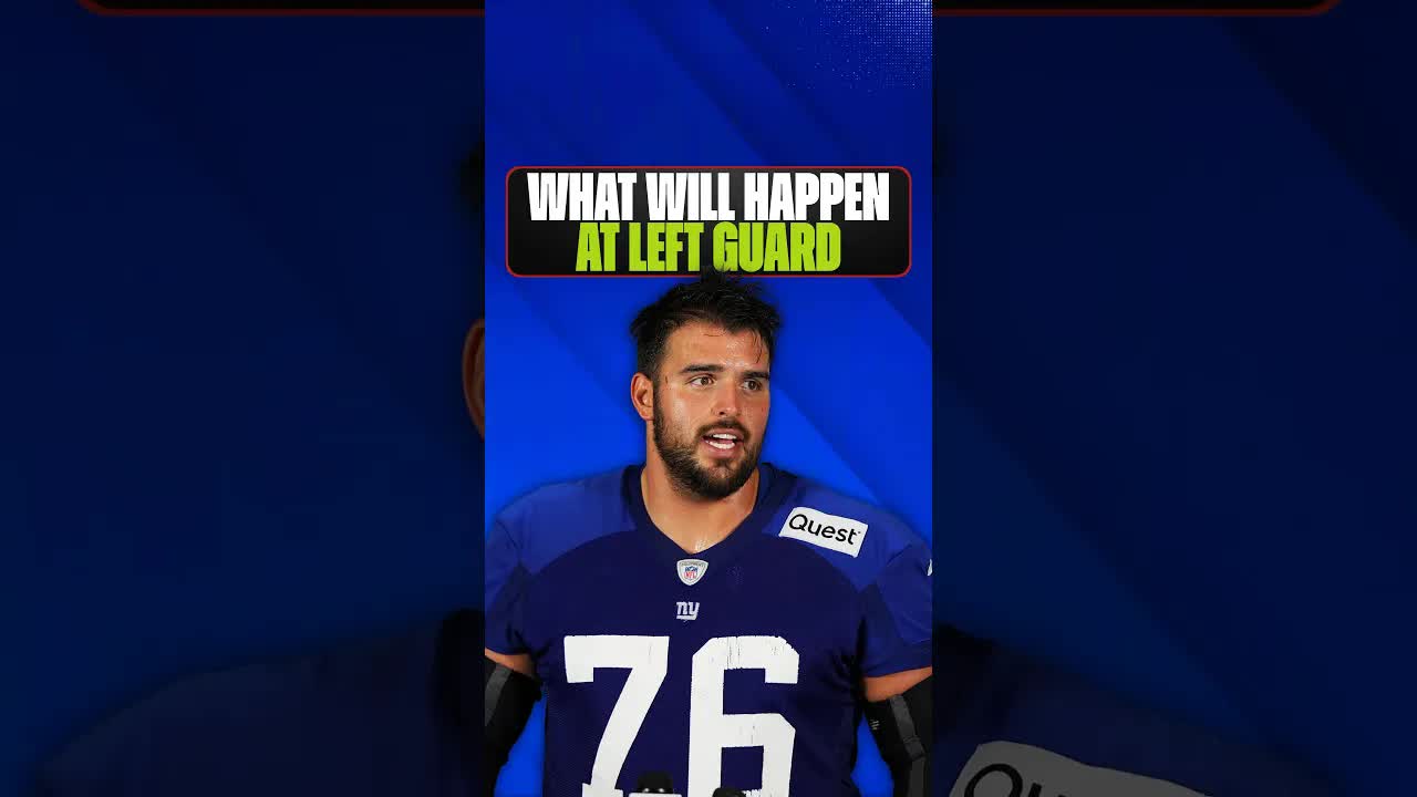 Who will be the starting left guard for the #Giants? episode artwork