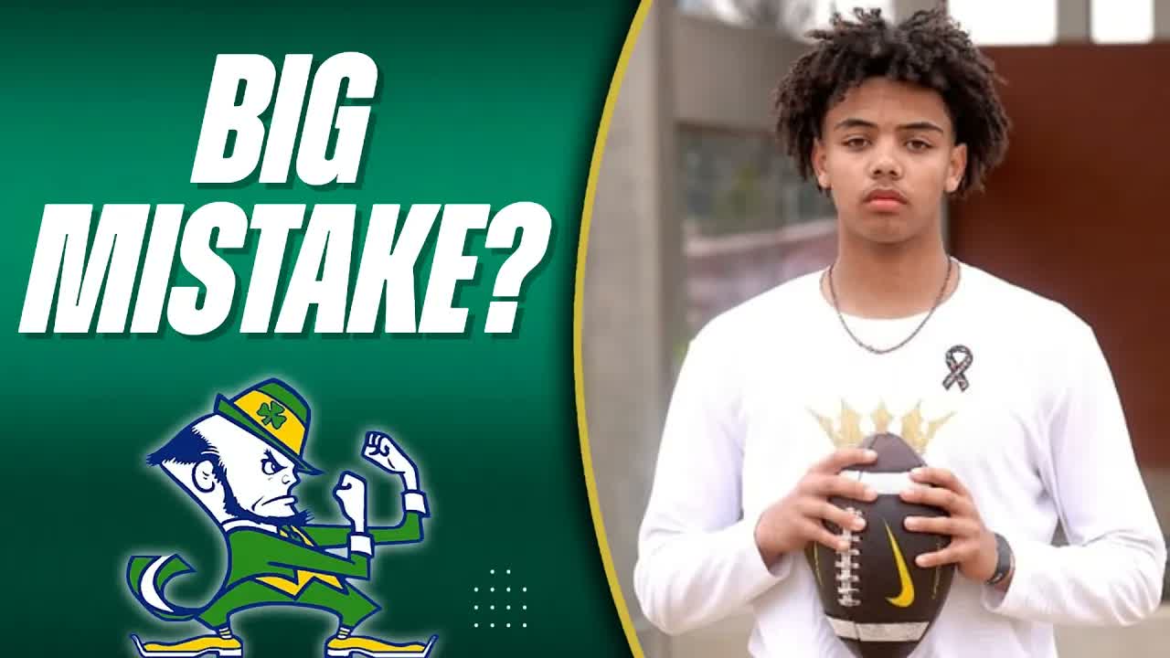 Notre Dame Passed On 2027 QB Trae Taylor... Will It Backfire?