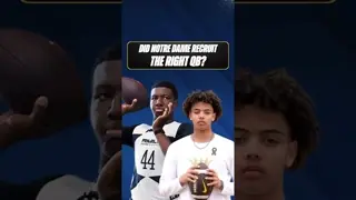 Did Notre Dame choose the better QB prospect to recruit to South Bend?
