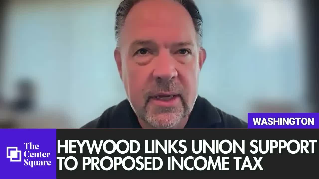 Brian Heywood Links Union Support to Proposed Income Tax