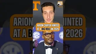 Carter will lead Jim Knowles’ new look #Vols defense in 2026 👀 #TennesseeVols #football #cfb27 #GBO