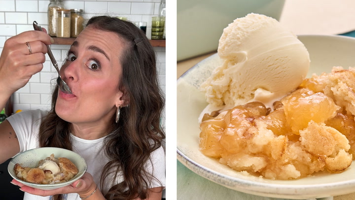 Cookie Dough Apple Cobbler Recipe