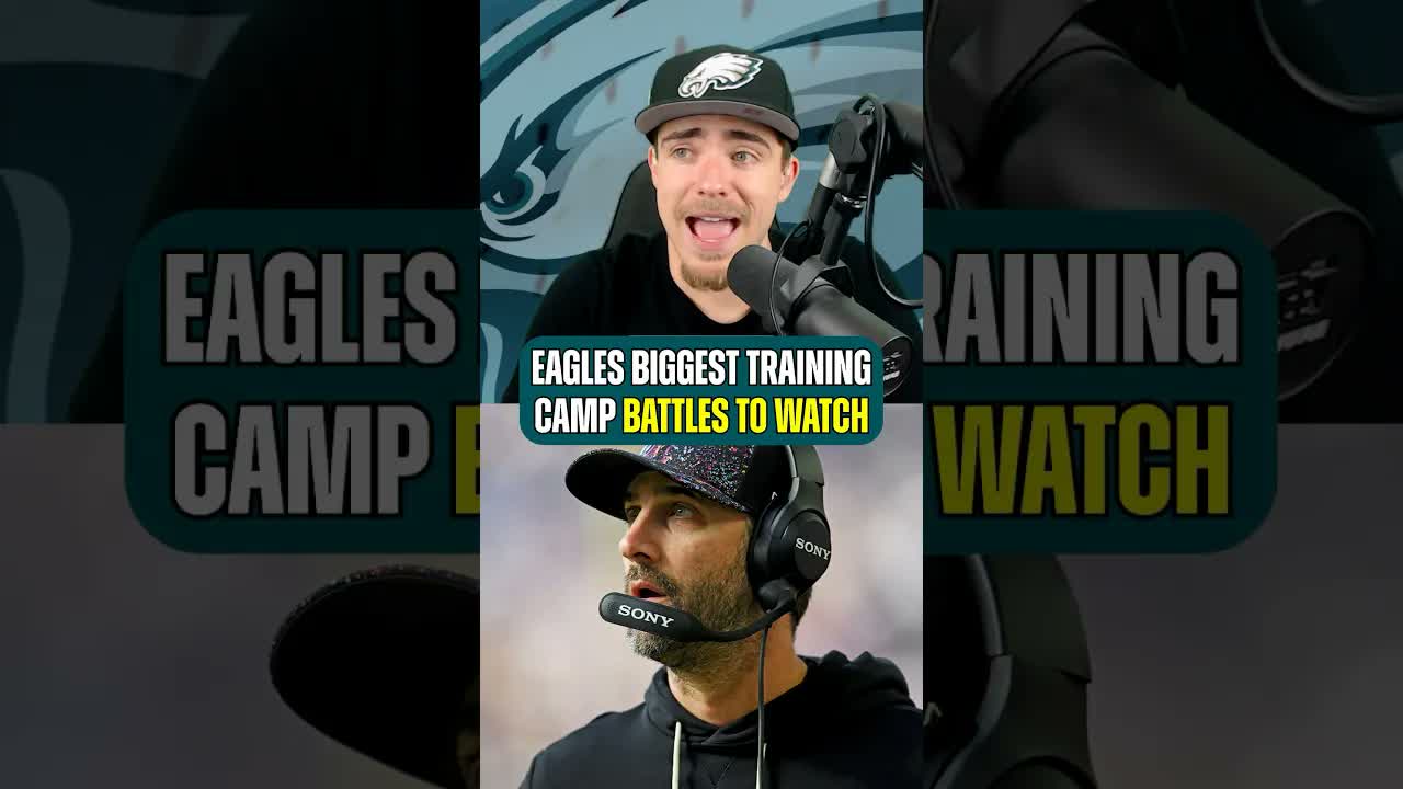The 3 Most Intriguing Eagles Training Camp Battles #Eagles #PhiladelphiaEagles #NFL #NFLNews episode artwork
