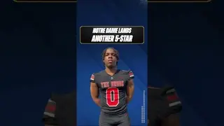 Notre Dame lands ANOTHER elite 5-star EDGE recruit in Darieon Prescott!