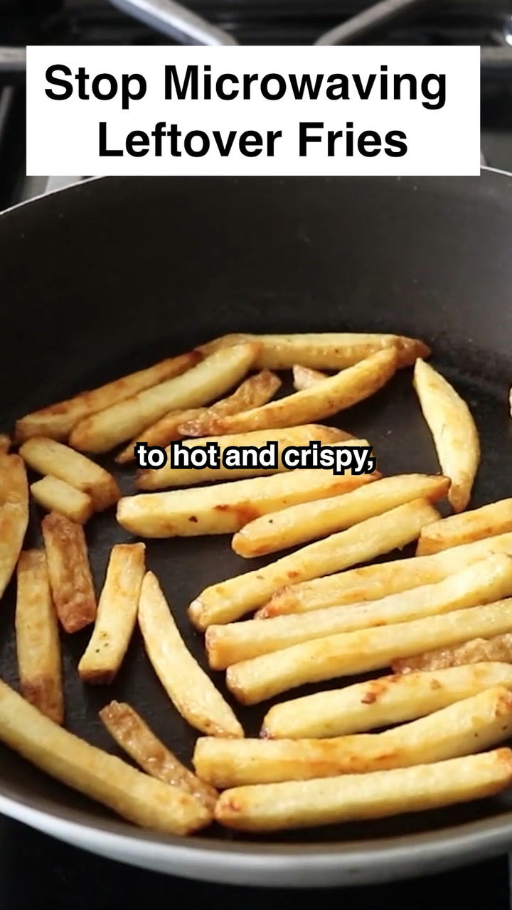 The Best Way To Reheat/Re-Crisp French Fries Fast