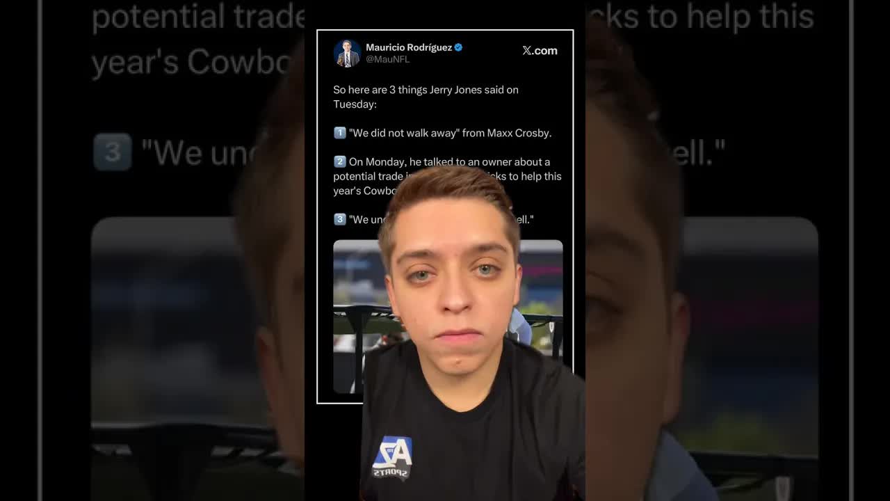 The Cowboys did not walk Way from Maxx Crosby #DallasCowboys episode artwork