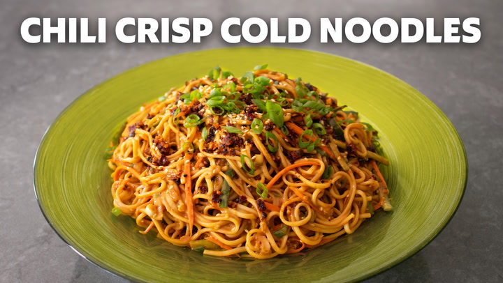 How to Make Chili Crisp Cold Noodles