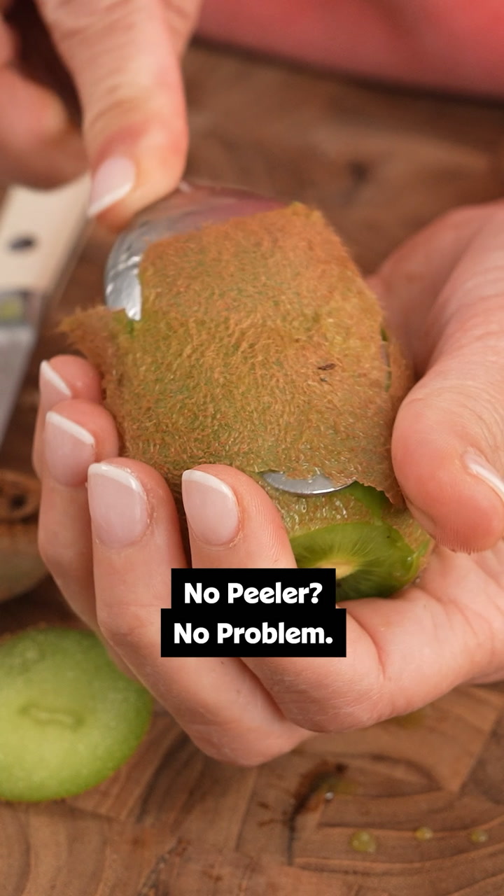 An Easy Kitchen Hack to Peeling Without a Peeler