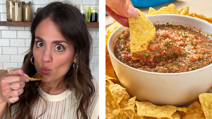 How to Make Air Fryer Roasted Salsa