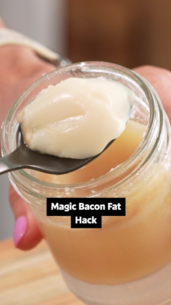 How to Purify and Store Bacon Fat | Magic Bacon Fat Hack