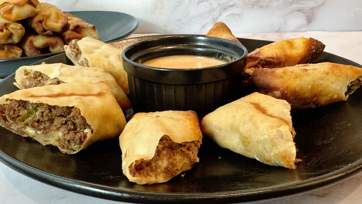 How to Make Homemade Steak and Cheese Eggrolls