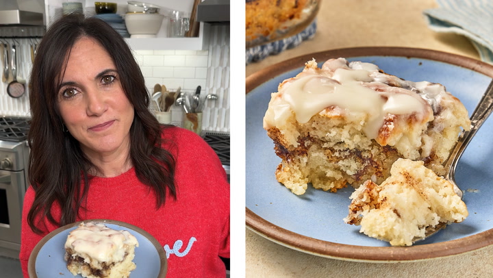 How to Make Cinnamon Roll Butter Swim Biscuits