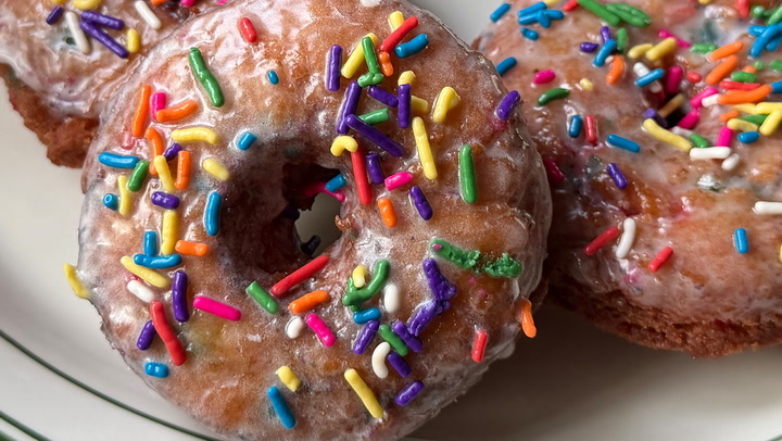 How to Make Funfetti Cake Donuts
