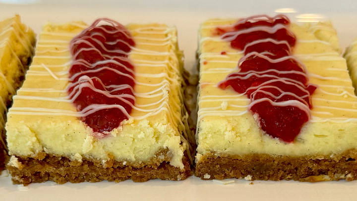 How to Make Copycat Philadelphia Strawberry Cheesecake Snack Bars