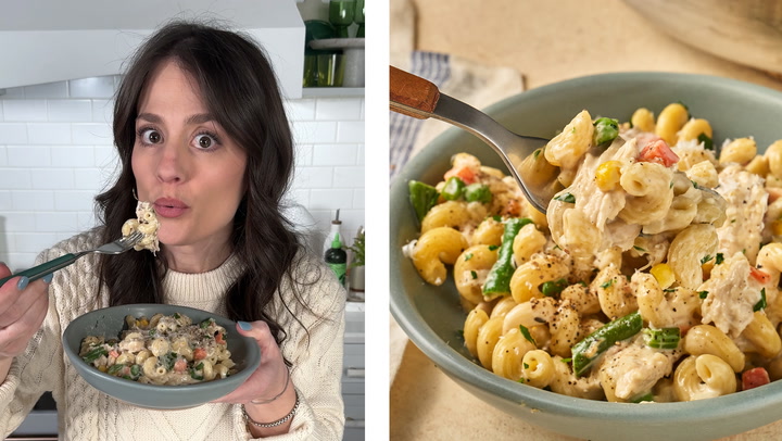 How to Make Chicken Pot Pie Skillet Pasta