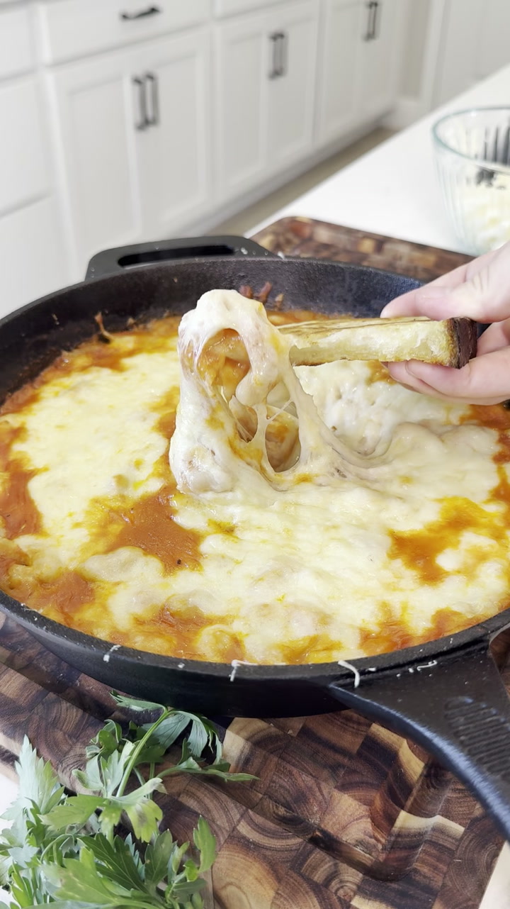 Cheesy White Bean and Tomato Bake Recipe
