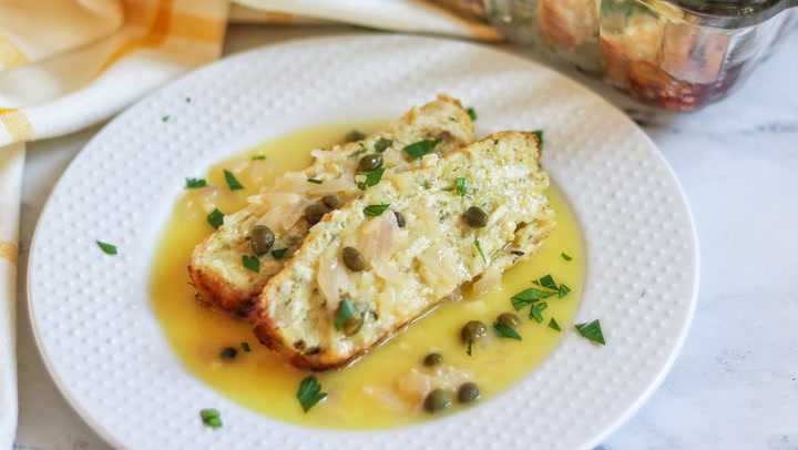 How to Make Chicken Piccata Meatloaf