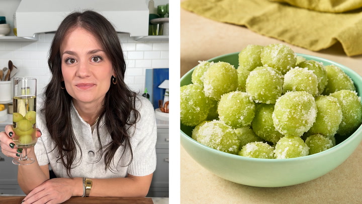 How to Make Candied Champagne Grapes