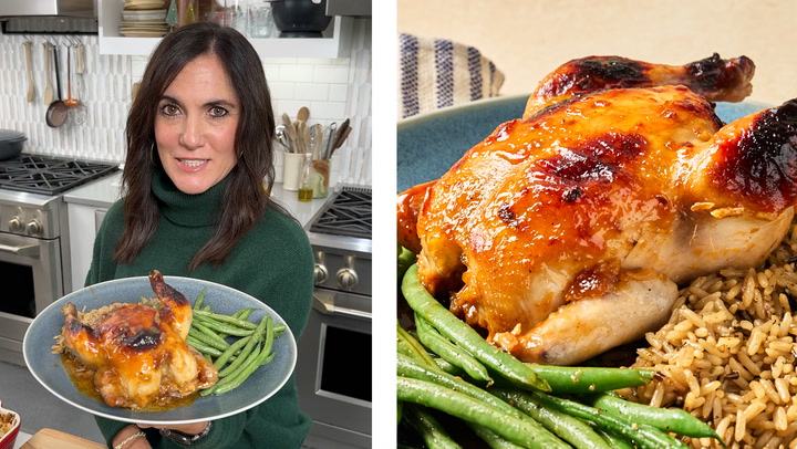 Apricot Glazed Cornish Hens Recipe