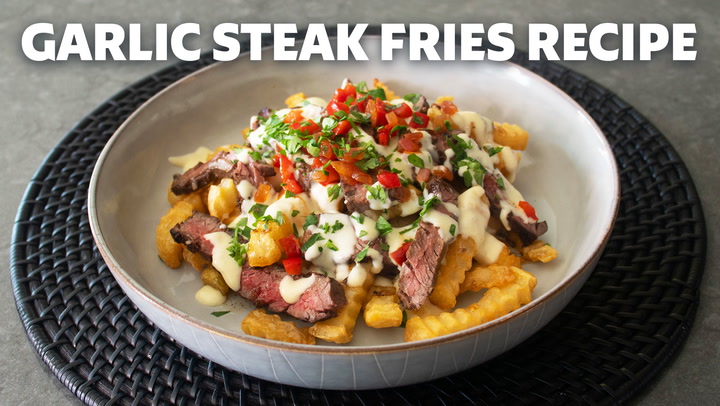 How to Make Garlic Steak Fries