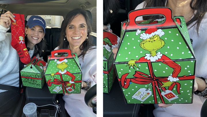 We Tried the McDonald's Grinch Meal