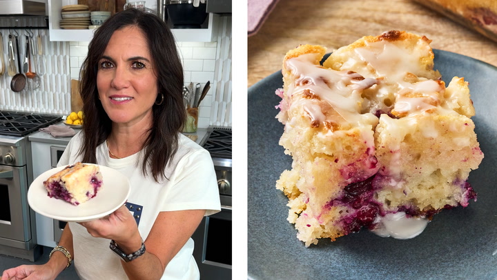 How to Make Blueberry Butter Swim Biscuits