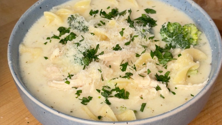 Chicken Alfredo Soup Recipe