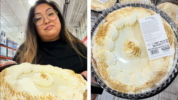 We Tried Costco’s 4-Pound Key Lime Pie