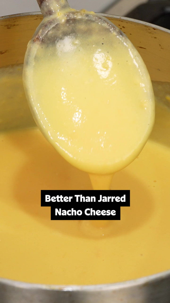 Better Than Jarred Nacho Cheese Recipe