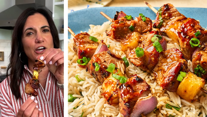 How to Make Air Fryer Teriyaki Pork Skewers