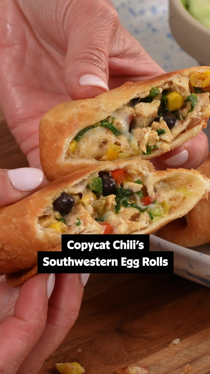 Copycat Chili's Southwestern Egg Rolls Recipe