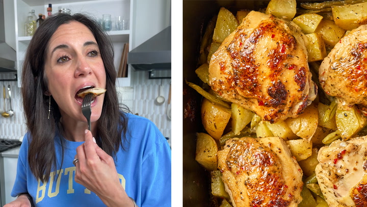 4-Ingredient Parmesan Garlic Chicken Recipe