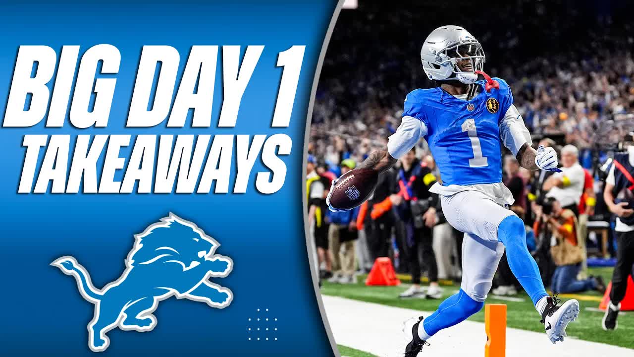 Detroit Lions Training Camp Day 1 Delivered Several MAJOR Surprises... episode artwork