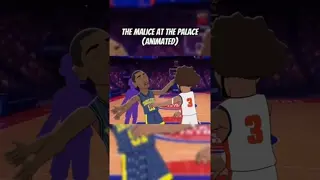 We recreated the most iconic moment in NBA History (full video on our channel!) #nba #fight