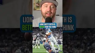The #DetroitLions' safety depth is underrated. Detroit has built serious secondary depth #NFLNews