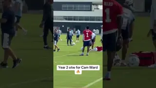QB1 getting ready to go 💪 #tennesseetitans #camward #trainingcamp #nashville #titanup