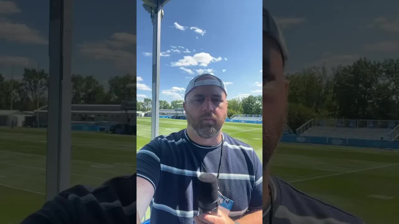 Biggest reactions to the #Lions first day of training camp #detroitlions #onepride episode artwork