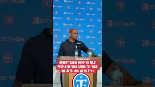 “Isn’t that the objective anyways?” #robertsaleh #tennesseetitans #newyorkjets #nflweek1 #nfl