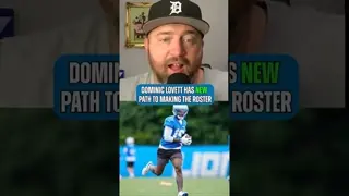 Kendrick Law's injury could open the door for Dominic Lovett on the #DetroitLions roster #NFL