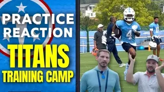 Wan’Dale Robinson’s ROUGH Day Headlines Titans Training Camp Day 2