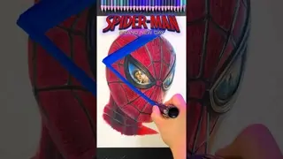 DESTROYING my Spider-Man Drawing and... 🎨 ✍️ #ad