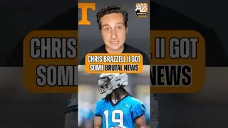 Hoping for a speedy recovery for the former #Vols receiver 🙏 #TennesseeVols #cfb27 #Panthers #NFL