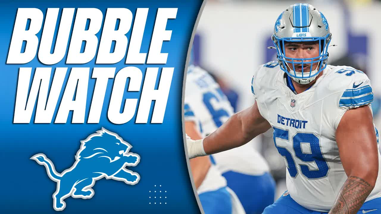 Detroit Lions Bubble Watch Just Changed After Training Camp episode artwork