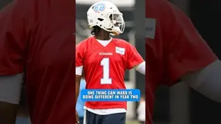 Cam Ward is already showing growth early in Year 2 as the #Titans’ QB1
