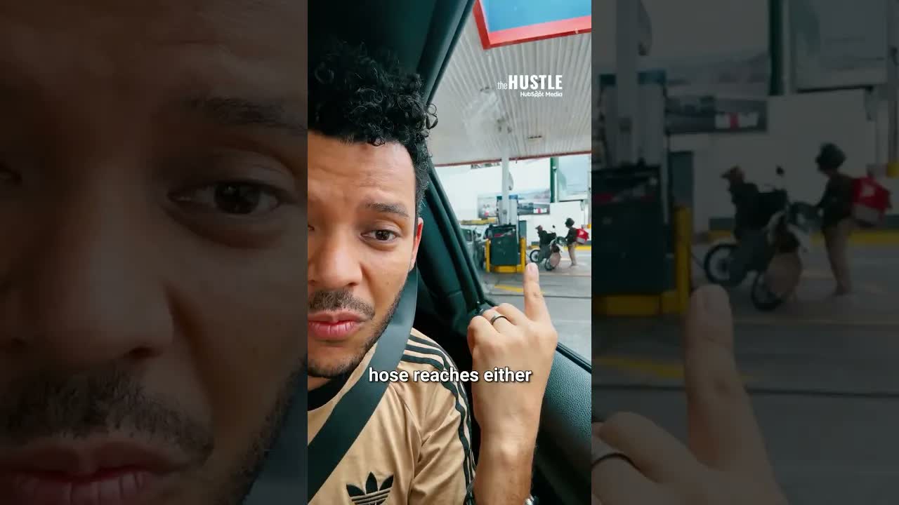 Why are America’s gas station hoses so short?